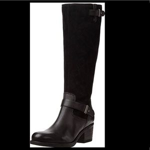 Clarks Mikita Crush Tall Suede Boots